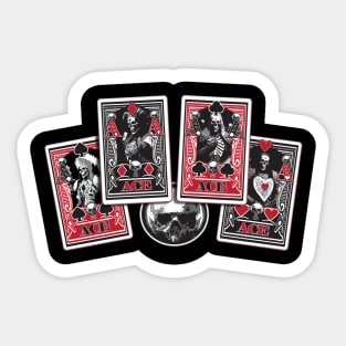 Aces Wild Sticker